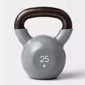 Kettlebell 25lb Gray - All In Motion